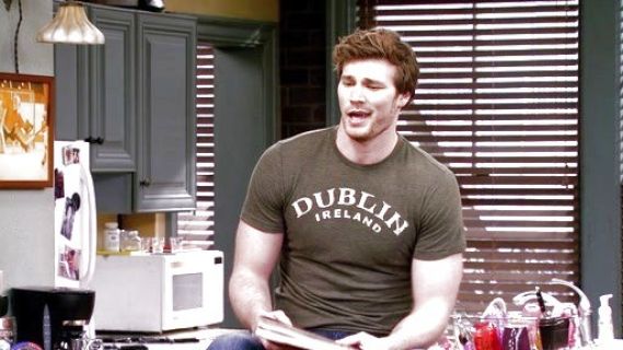 Danny Wheeler's Dublin Ireland T-Shirt on Baby Daddy