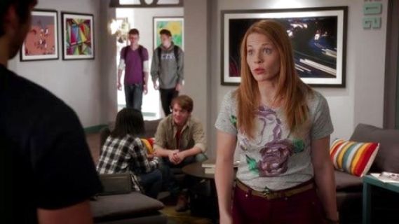 Daphne Vasquez's Exploded Floral Tee on Switched At Birth