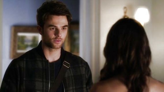 Dean Stavros's The Bomber Jacket in Brushed Wool Plaid on Pretty Little Liars