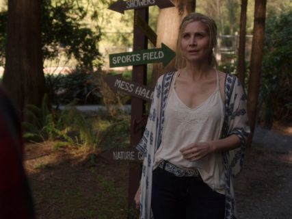 Deb Carpenter's Embroidered Cami on Dead of Summer