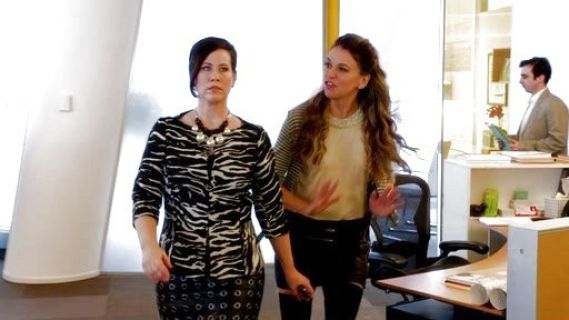 Diana Trout's New York Liv Jacket on Younger