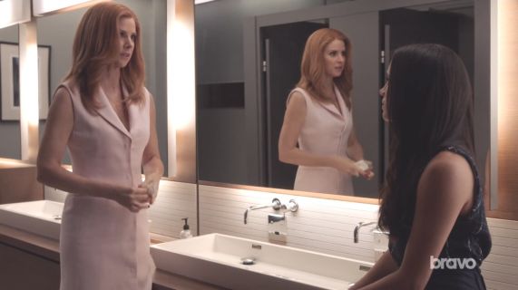 Donna Paulsen's Blazer Style Dress on Suits