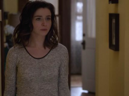 Dr. Amelia Shepherd's Spine T-Shirt on Grey's Anatomy