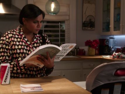 Dr. Mindy Lahiri's Dancing Pears Classic PJ Set on The Mindy Project
