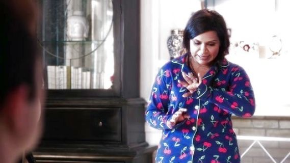 Dr. Mindy Lahiri's Long Sleeve Classic PJ Set on The Mindy Project