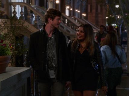 Dr. Mindy Lahiri's Quilted Leather Jacket on The Mindy Project