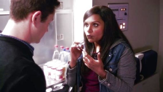 Dr. Mindy Lahiri's The Jean Jacket with Hood on The Mindy Project
