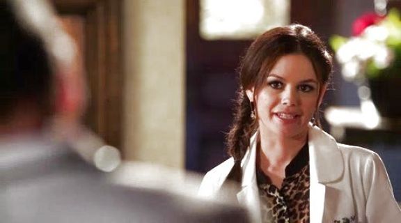 Dr. Zoe Hart's Animal print blouse on Hart of Dixie