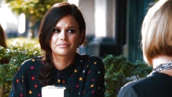 Dr. Zoe Hart's Silk Star Print Shirt on Hart of Dixie