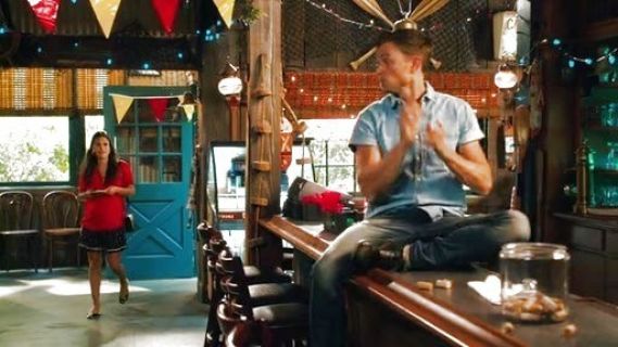 Dr. Zoe Hart's Zoe Colorblock Patent dOrsay Flat on Hart of Dixie