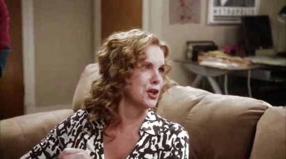 Elaine Green's Cluster Bead Strapless Dress on How To Live With Your Parents (For the Rest of Your Life)