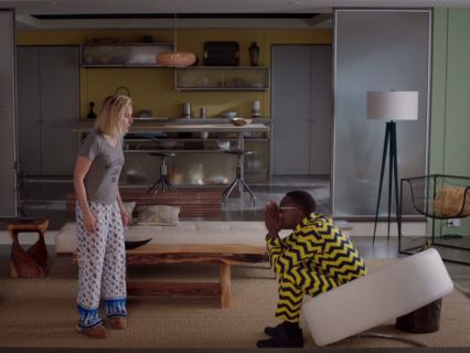 Eleanor Shellstrop's Floral Paisley Pajama Pants on The Good Place