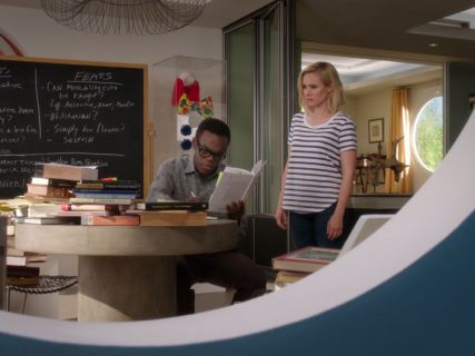 Eleanor Shellstrop's Striped Tee on The Good Place