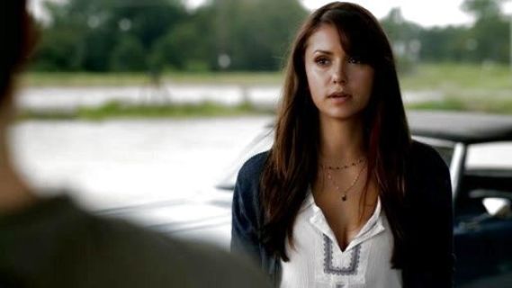 Elena Gilbert's Cirrus Stitch Tank Top on The Vampire Diaries