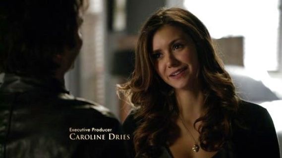 Elena Gilbert's Golden Pyrite Necklace on The Vampire Diaries