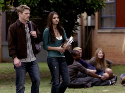 Elena Gilbert's Slow Ride Suede Shoulder Bag on The Vampire Diaries