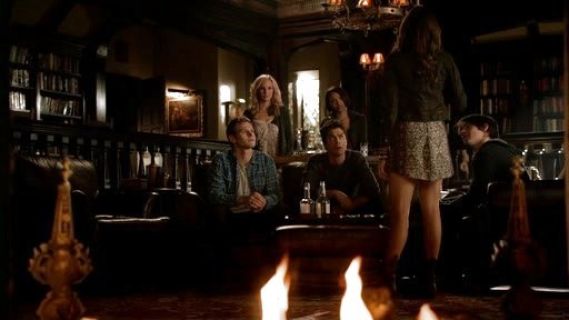 Elena Gilbert's Tie-Neck Tank Dress on The Vampire Diaries