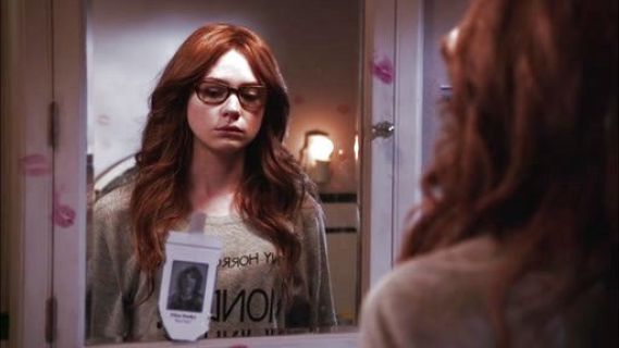 Eliza Dooley's Tiny Horror Story Perfect Tee on Selfie