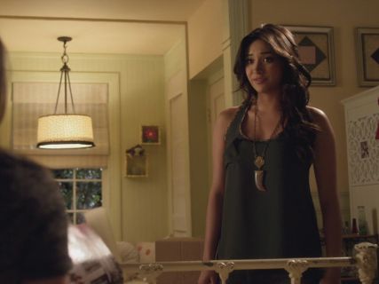 Emily Fields's Elise Layering Top on Pretty Little Liars