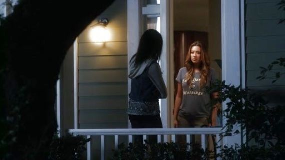 Emily Fields's I'm Allergic to Mornings Lazy Weekend Tee on Pretty Little Liars