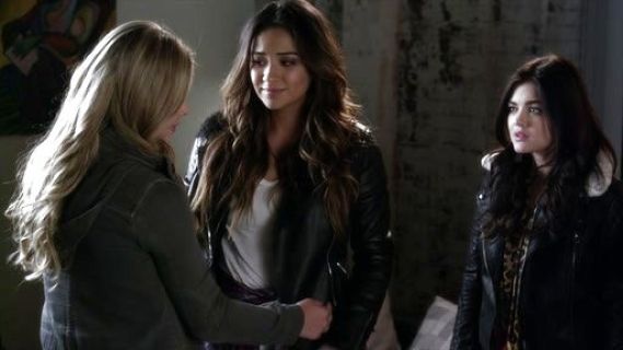 Emily Fields's Night Rider Vegan Leather Jacket on Pretty Little Liars