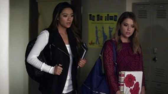 Emily Fields's Quilted Faux Leather Backpack on Pretty Little Liars