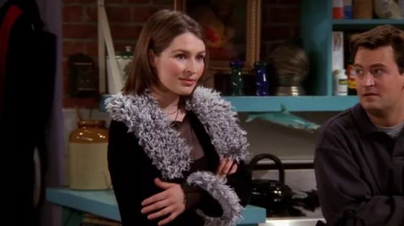 Emily Waltham's Cashmere Coat - Friends