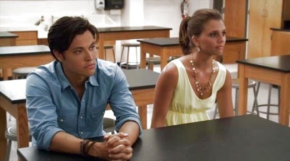 Emma Becker/Sutton Mercer's Meghan Side Cinched Tank Dress on The Lying Game