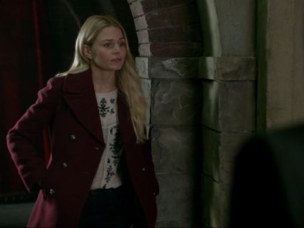 Emma Swan's 'Oakes' Embroidered Cotton Blouse on Once Upon A Time 