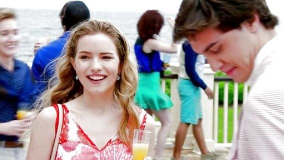 Emma's Anna Watercolor Paisley Print Silk Dress on Royal Pains