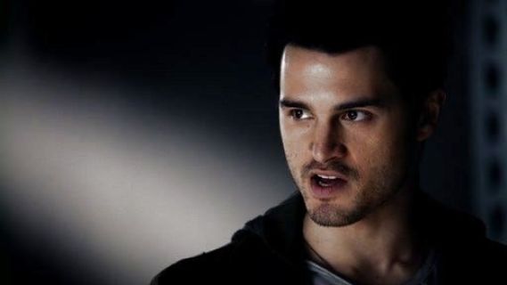 Enzo's Coated Moto Jacket on The Vampire Diaries