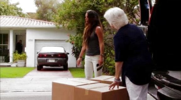 Fiona Glenanne's Halifox Leggings on Burn Notice