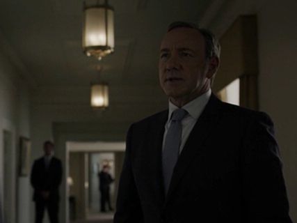Frank Underwood's Houndstooth Tie on House of Cards