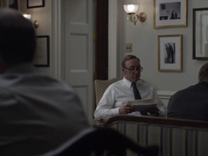 Frank Underwood's The Timeless Eyeglasses in Tortoise on House of Cards
