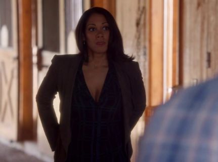 Gabriella Manning's Adalyn Button Down Plaid Shirt on Nashville