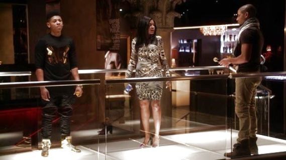 Hakeem Lyon's Chain Sneakers on Empire