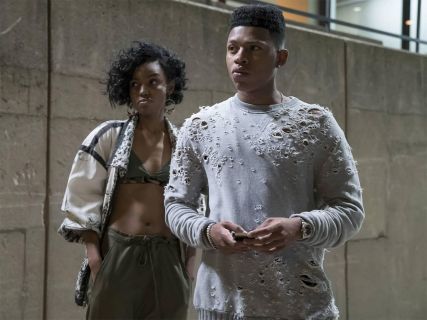 Hakeem Lyon's Ripped Sweater on Empire