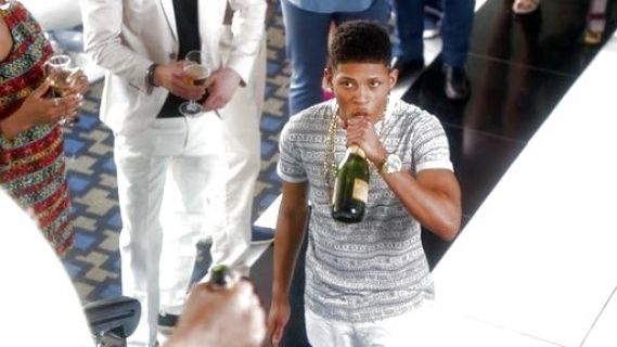 Hakeem Lyon's Tribal Print Tee on Empire