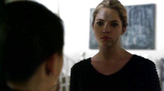 Hanna Marin's Earth/Slate Kylo Yourney Pullover on Pretty Little Liars
