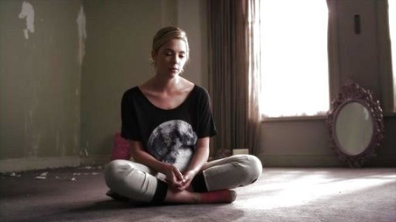 Hanna Marin's Moon Child Perfect Flowy Tee on Pretty Little Liars