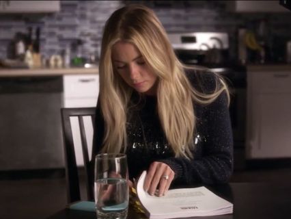Hanna Marin's Sequin Fringe Sweater on Pretty Little Liars