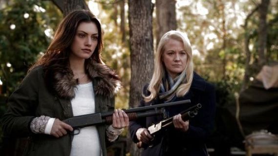 Hayley Marshall's Faux-Fur Hooded Parka on The Originals