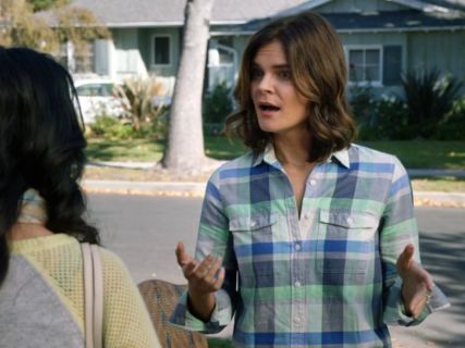 Heather Hughes' Plaid Shirt on Life In Pieces