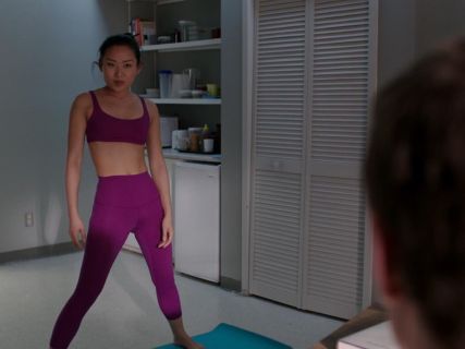 Iris Chang's Free To Be Bra and In The Zone Crop on Quantico