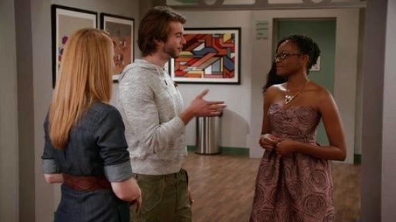 Iris's Candy Rose Jacquard Dress on Switched At Birth