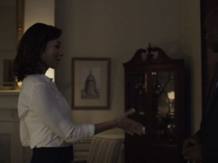 Jackie Sharp's 'Driya' Blouse on House of Cards