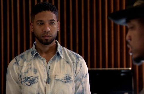Jamal Lyon's Bleach Washed Western Shirt on Empire