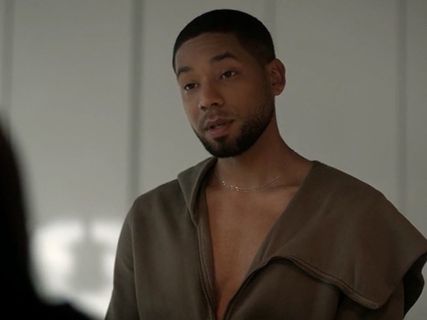 Jamal Lyon's zip up asymmetric hoodie on Empire