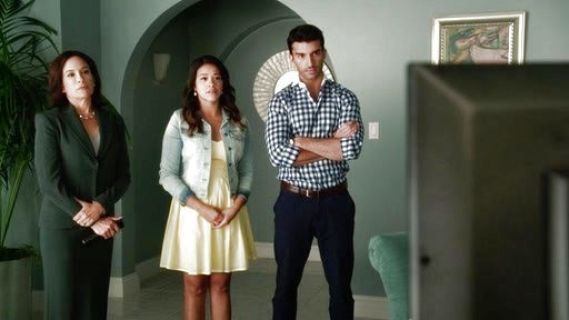 Jane Villanueva's Monaco Breeze Dress on Jane the Virgin