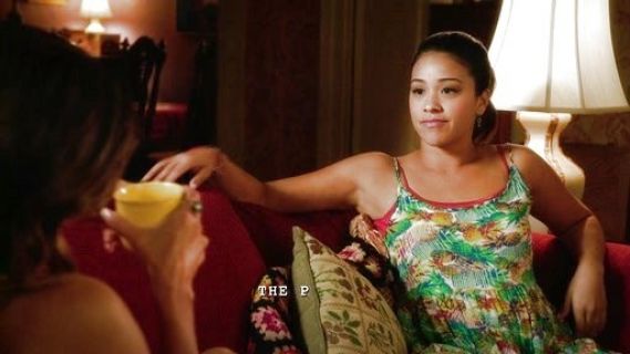 Jane Villanueva's Pineapple Express Dress on Jane the Virgin